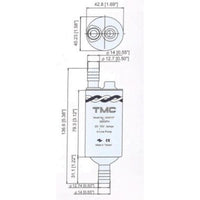 Pompa in linea 12v pompa per taniche e serbatoi barca nautica roulotte camper