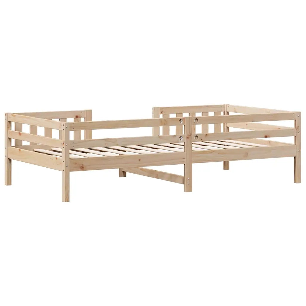 Letto senza Materasso 75x190 cm in Legno Massello Pino