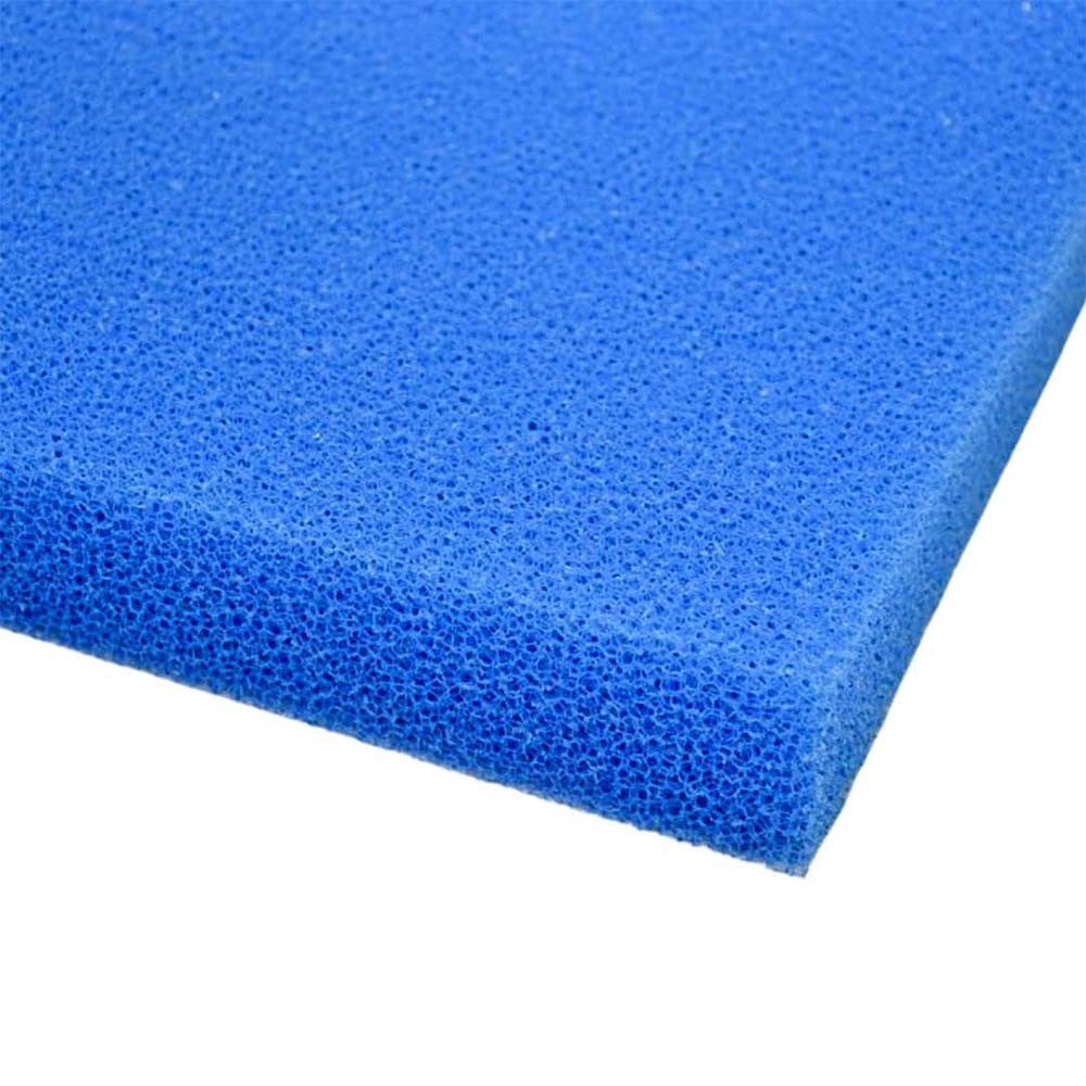 Spugna filtro blu Porosita Media 15ppi Formato Professional cm 50x50x5H
