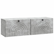 Mobile Porta TV da Muro Grigio Cemento 98 x 31 x 30 cm