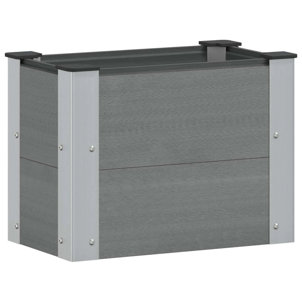 Letto rialzato da giardino Grigio 50 x 30 x 36 cm 42039016