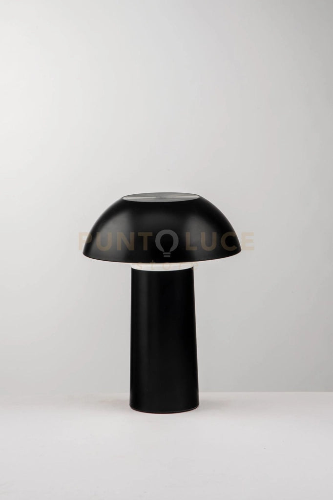 LAMPADA DA TAVOLO LED MYKES NERA 4,5W 300LM CCT 3000K / 4000K / 5000K DIMMERABILE 16X21CM