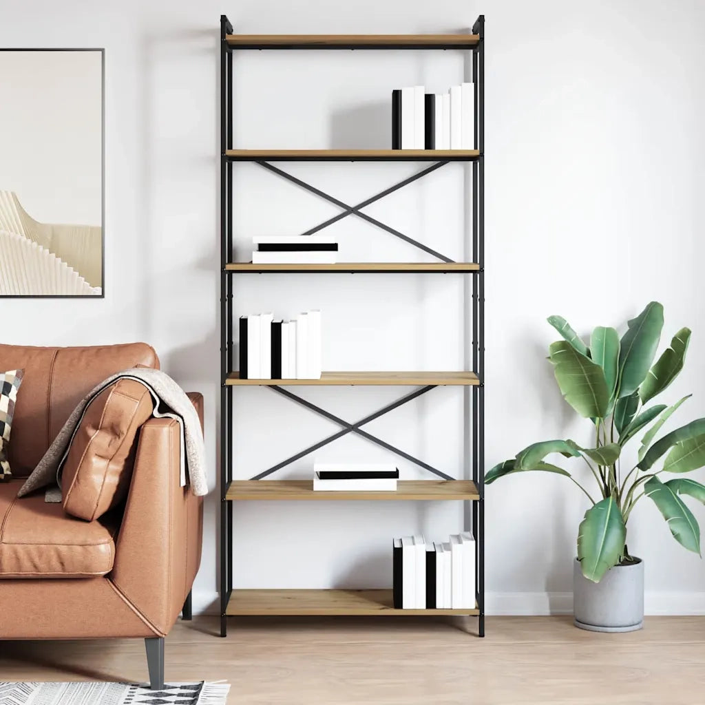 Libreria 80 x 30 x 189,5 cm Legno ingegnerizzato 868412