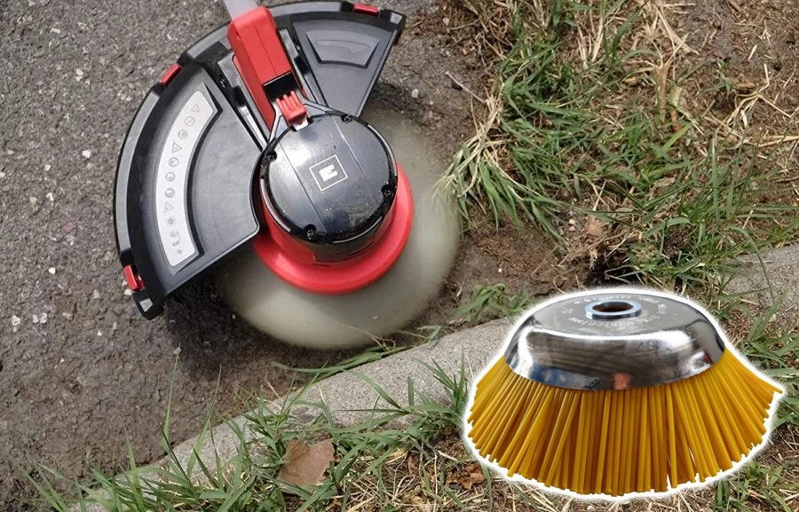 SPAZZOLA PER DECESPUGLIATORE FILI IN PP IDEAL STAR Ø 200 mm - IDEAL STAR