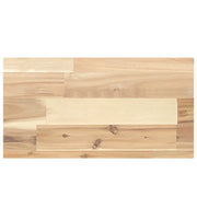 Mensole Parete | Scaffale a Parete | Ripiano a Parete 60x20x4 cm Legno Massello Acacia Non Trattato