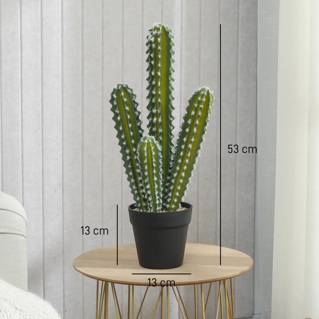Pianta artificiale cactus in vaso ¨C zephmum ¨C 53 cm