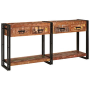 Tavoli consolle con cassetto 2 pcs Multicolore 161 x 33 x 75 cm 3324225