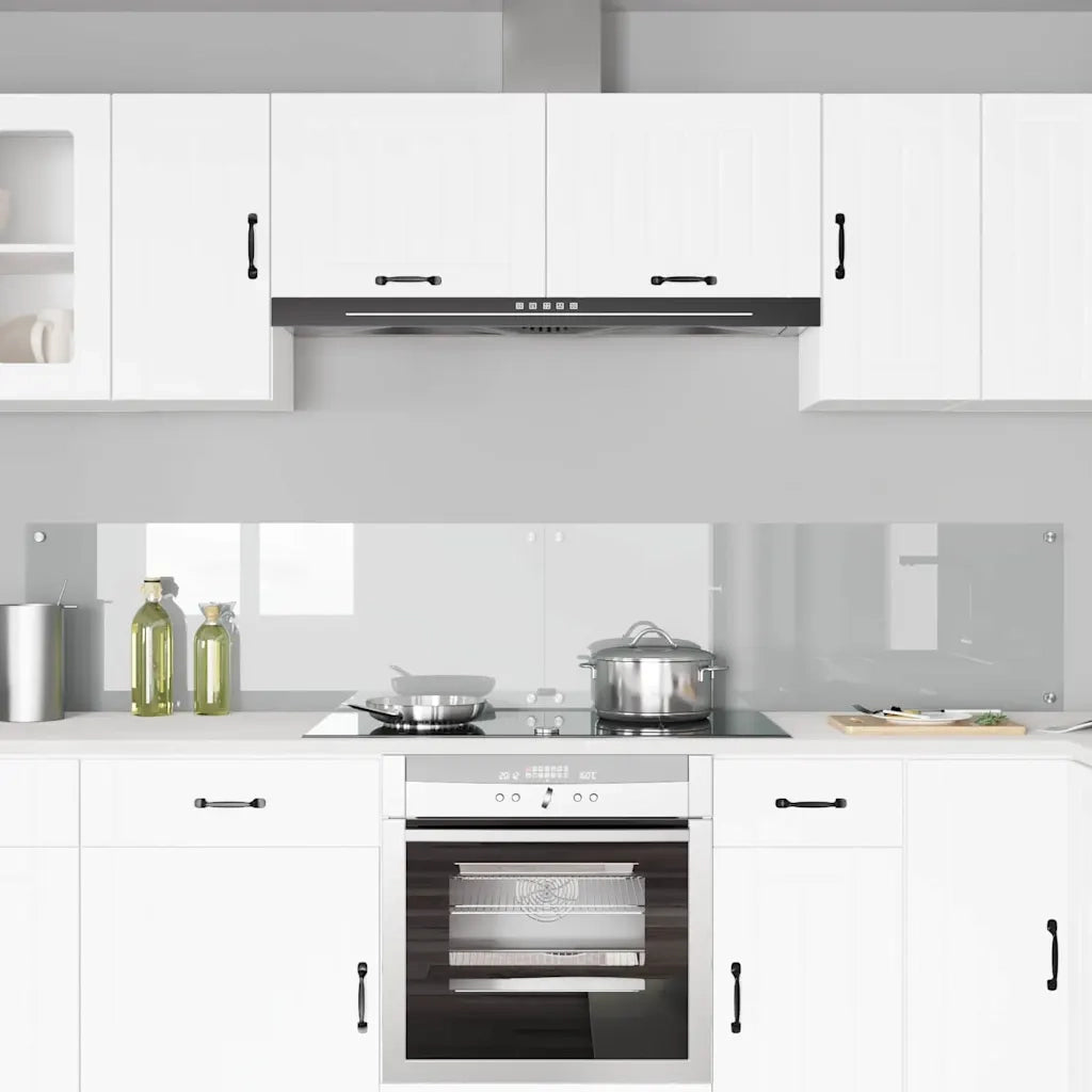 Schienale da cucina 2 pcs Trasparente 110 x 40 cm 3415488