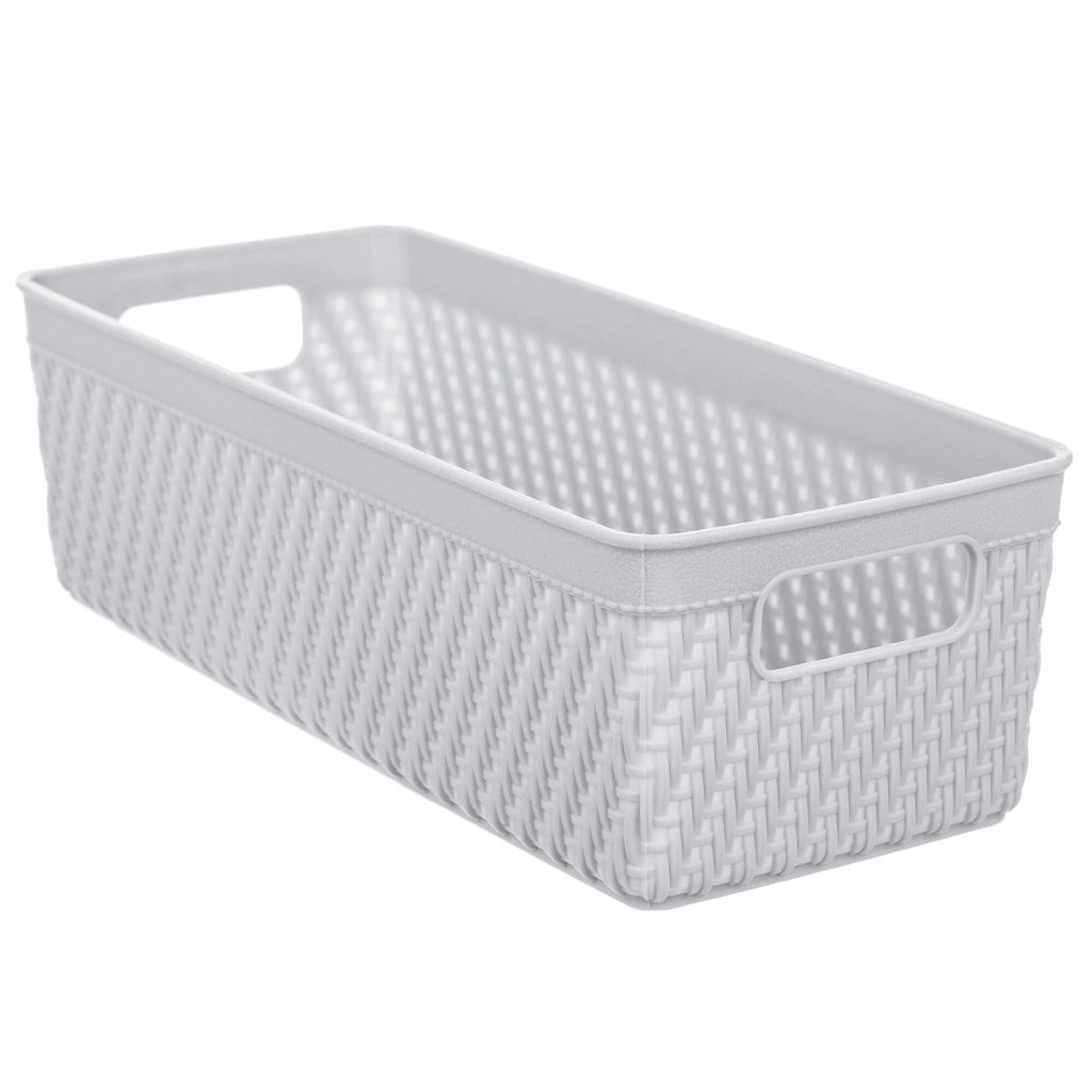Cestino organizer KADAX, contenitore universale per riporre oggetti, 10x24,5 cm