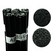 Saldatura Plastica ABS-U Nero 100g – Alta Qualità, Granuli Puri | Filo 42 cm, Mix Forme