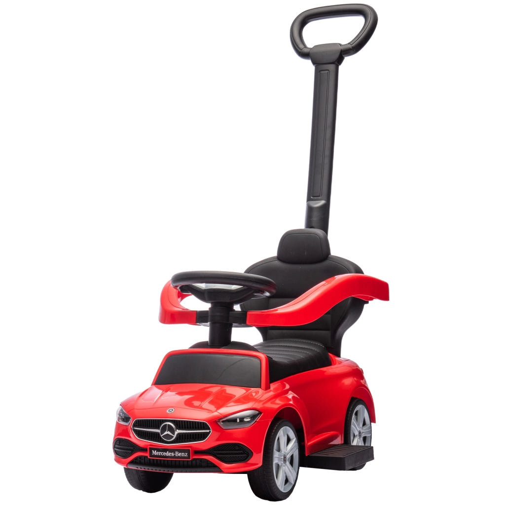 Portagiochi Bambini Mercedes-Benz ¨C zephmum ¨C Rosso 91x40x83 cm