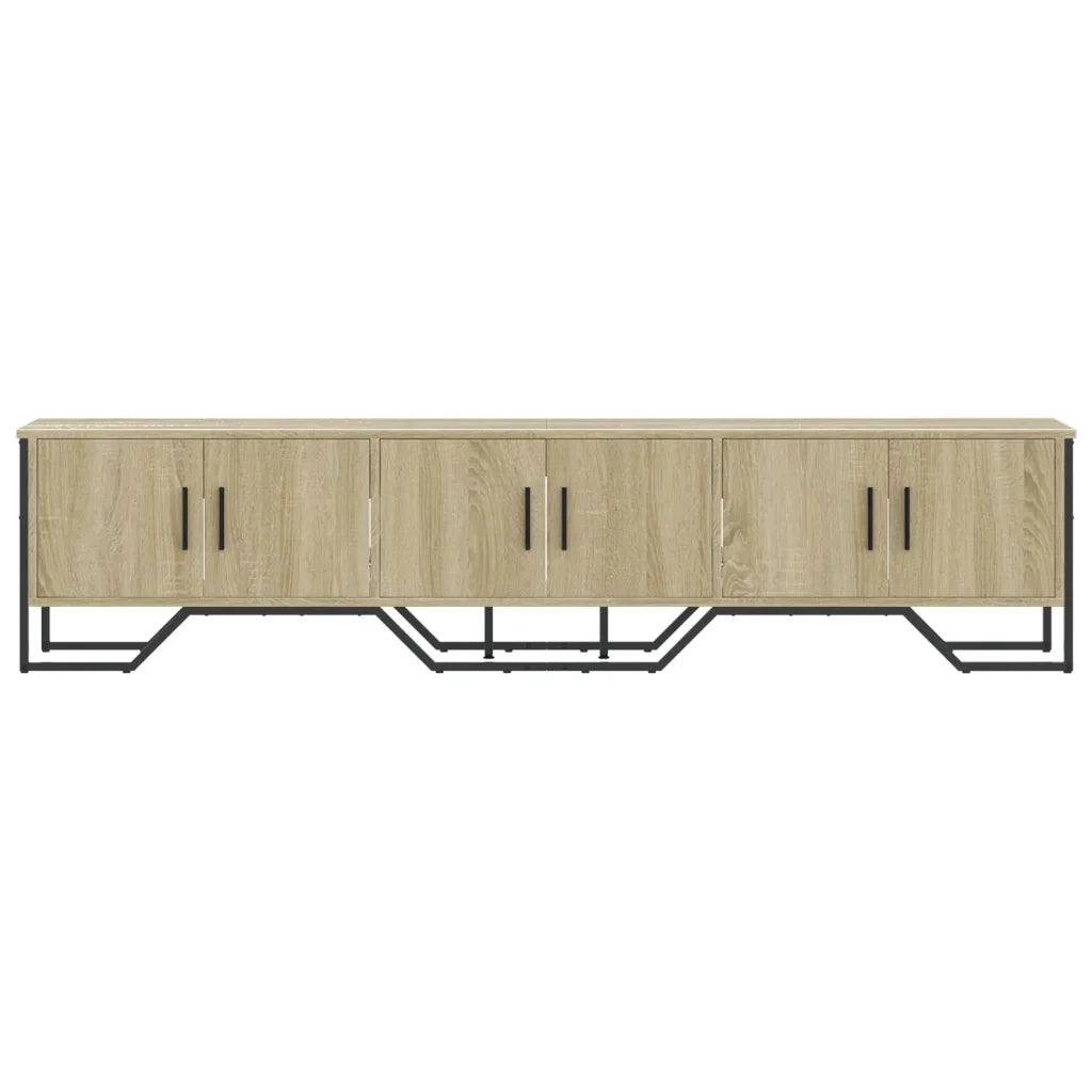 Mobile Porta TV Rovere Sonoma 180x34x41 cm Legno Multistrato
