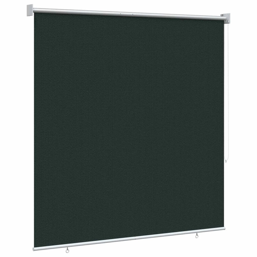 Tenda a Rullo Esterno Blocco UV 90% Verde Scuro 160 x 230 cm 42036030