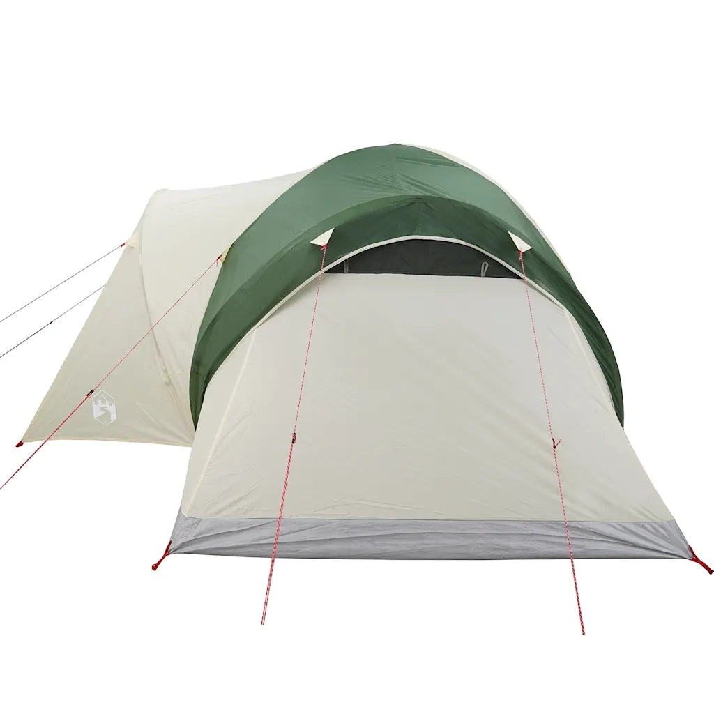 Tenda da Campeggio a Cupola per 6 Persone-Tenda per Escursionismo Verde Impermeabile 295135