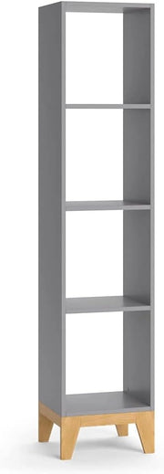 Libreria bambini Malia, Grigio, 35.2 x 159.5 cm