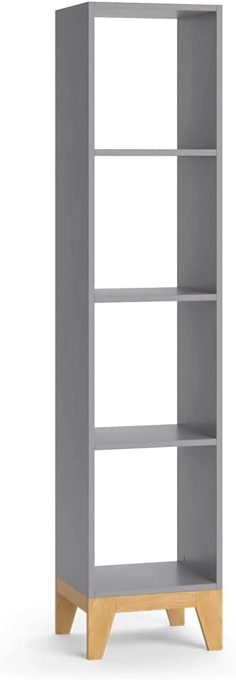 Libreria bambini Malia, Grigio, 35.2 x 159.5 cm