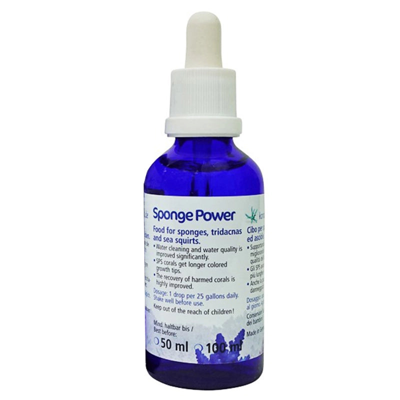 Korallen-Zucht Sponge Power - Cibo speciale per spugne, tridacne ed ascidie Formato: 500 ml