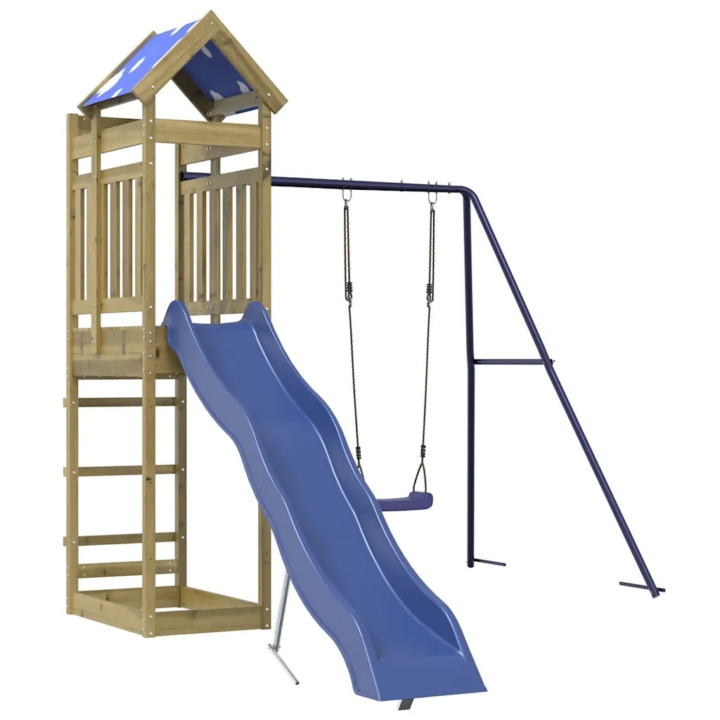 Set da Gioco da Esterno in Legno di Pino Impregnato 3279102