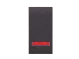 INTERRUTTORE UNIPOLARE LUMINOSO ONDA- - 16AX 250V  (7705.1) - 6 pezzi MARLANVIL