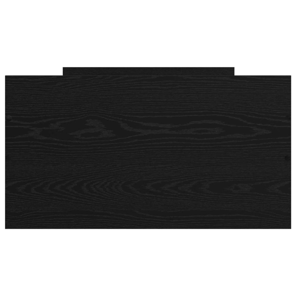 Telaio del letto con storage Rovere Nero 80 x 200 cm 3429627