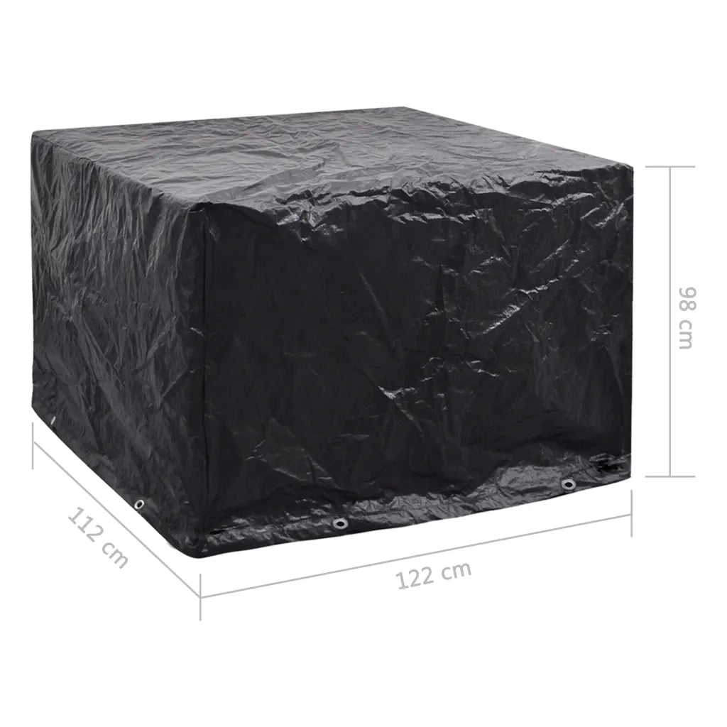 Copertura per Mobili da Giardino | Telone per mobili da esterni con 8 Occhielli 122x112x98 cm