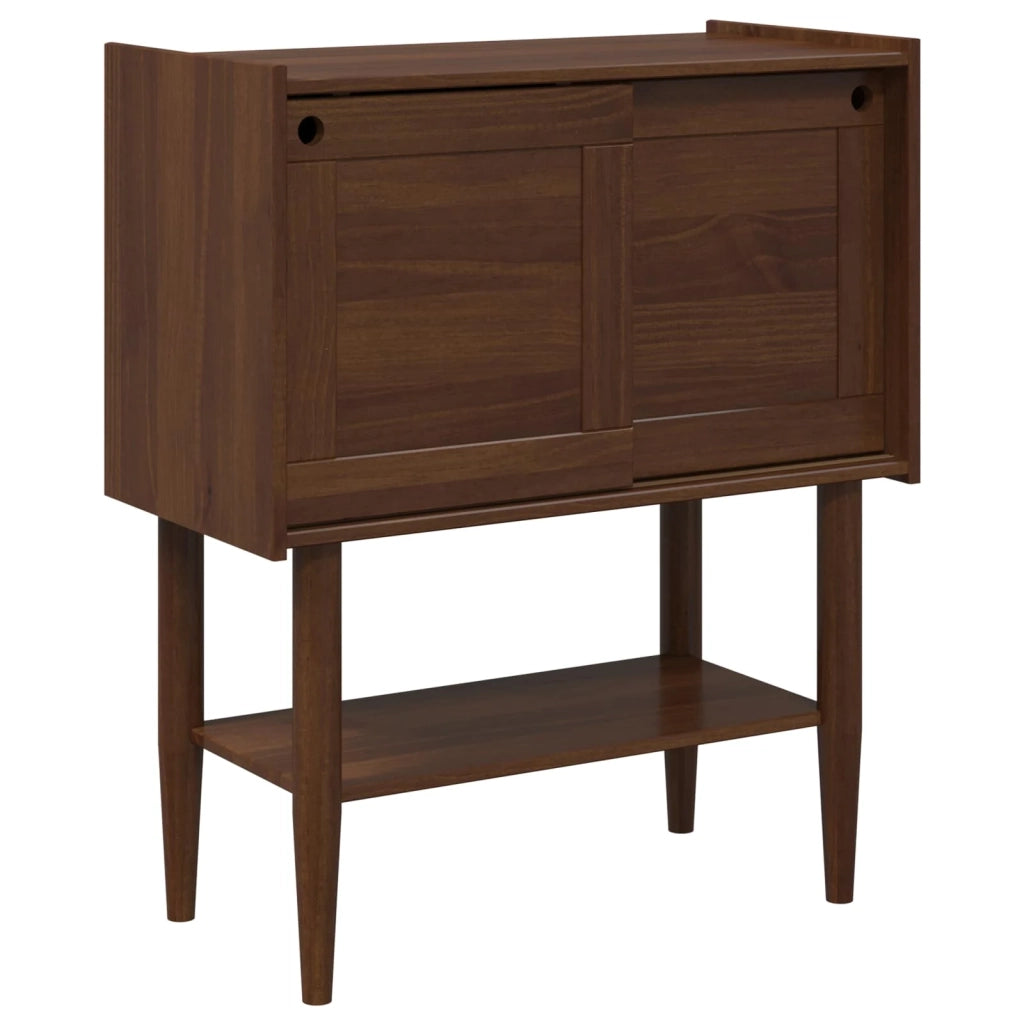 Tavolo consolle BILBAO Caramello scuro 80 x 40 x 95 cm 42041336
