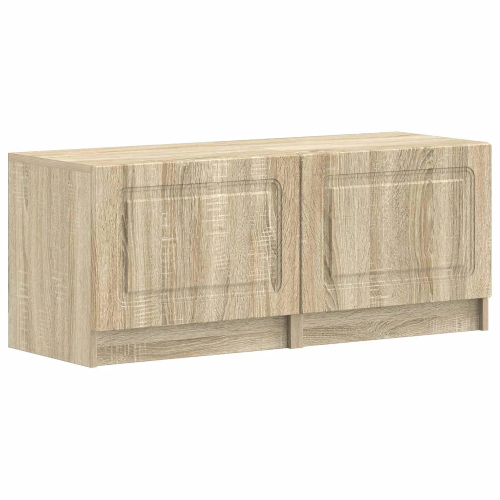 Mobile TV LED a 5 pezzi Rovere Sonoma Legno ingegnerizzato 3417001