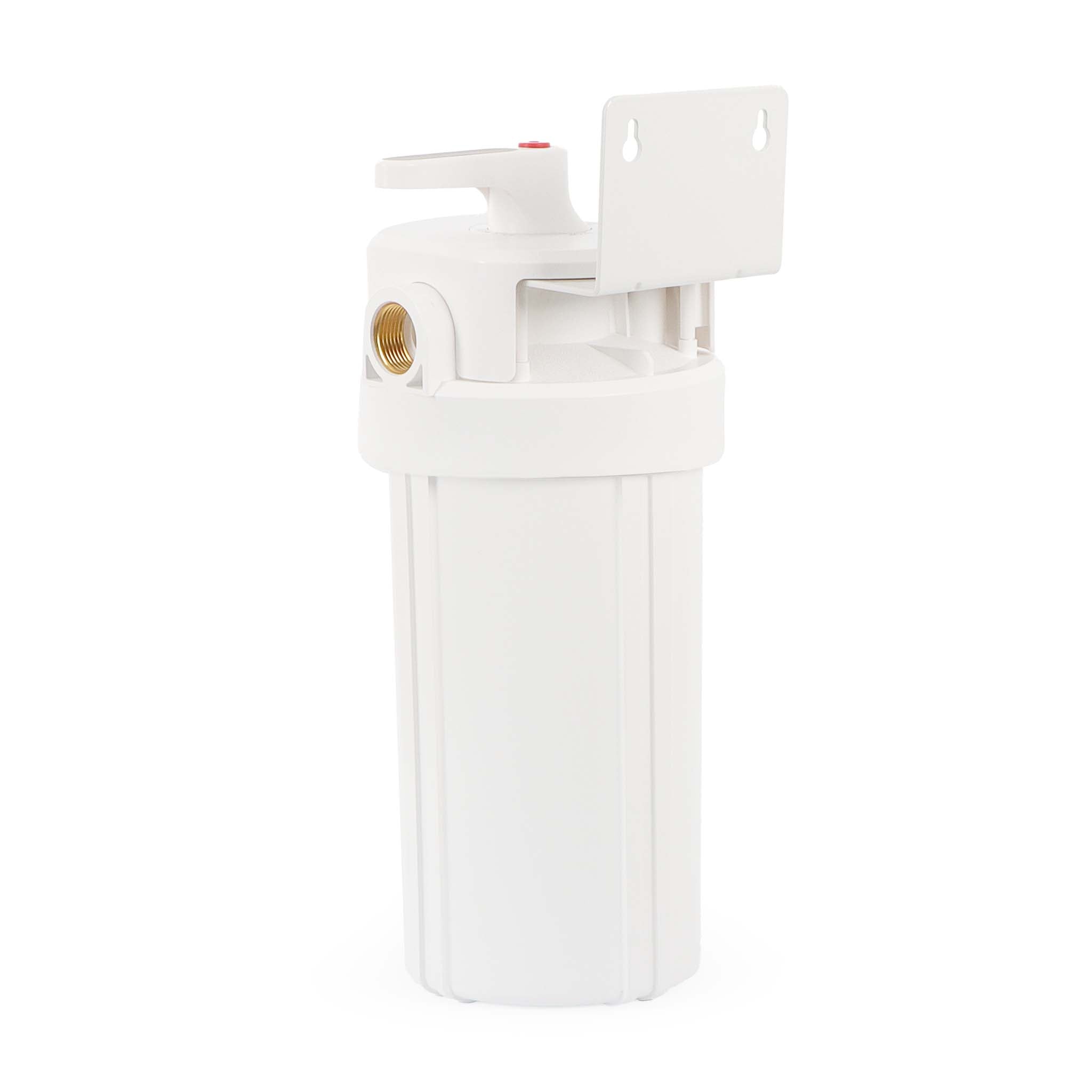 Naturewater Prefiltro, filtro a cartuccia da 10" in PP, per acqua potabile con funzione di controlavaggio, pressione di esercizio 1,5-5 bar, filtraggio acqua domestica