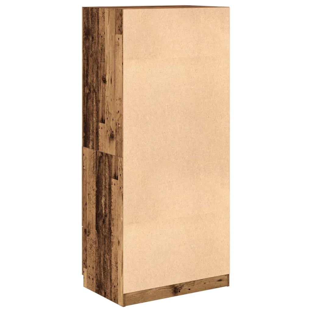Armadio Legno Antico 80x52x180 cm in Truciolato 855886