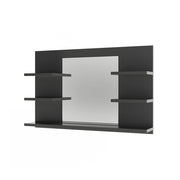 Vicco Specchio contenitore bagno Antracite 78 x 50 cm con ripiani