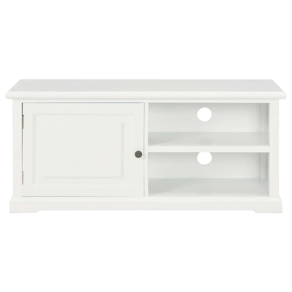 Mobile/mobiletto/credenza porta TV in legno bianco da 90 cm (2502118)