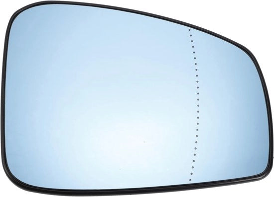 Specchio Esterno in Vetro Termoisolante Blu - Asferico - Adattabile per Renault Laguna 2008-2015
