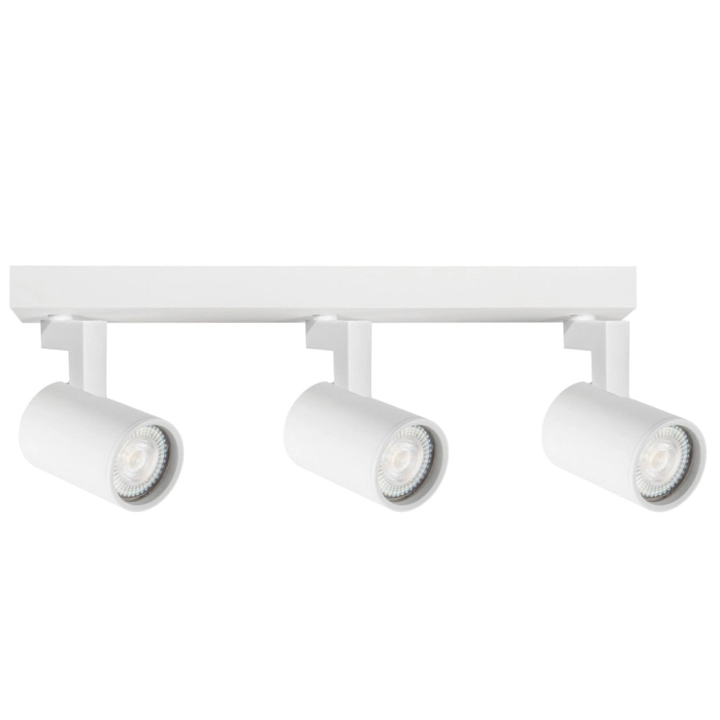Plafoniera/Applique tripla 3 spot GU10 10W bianca Lynx