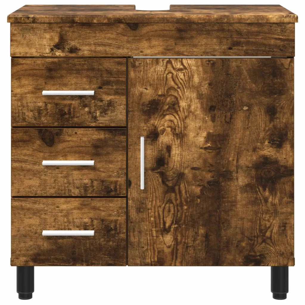 Mobiletto da bagno Rovere Fumo 60 x 35 x 60 cm