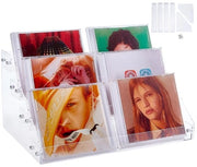 Organizzatore di archiviazione a 4 livelli per cosmetici - Supporto per prodotti da toeletta - Display per vernici da unghie - Display per trucco in acrilico - Organizzatore multifunzionale - Design spazievolutivo