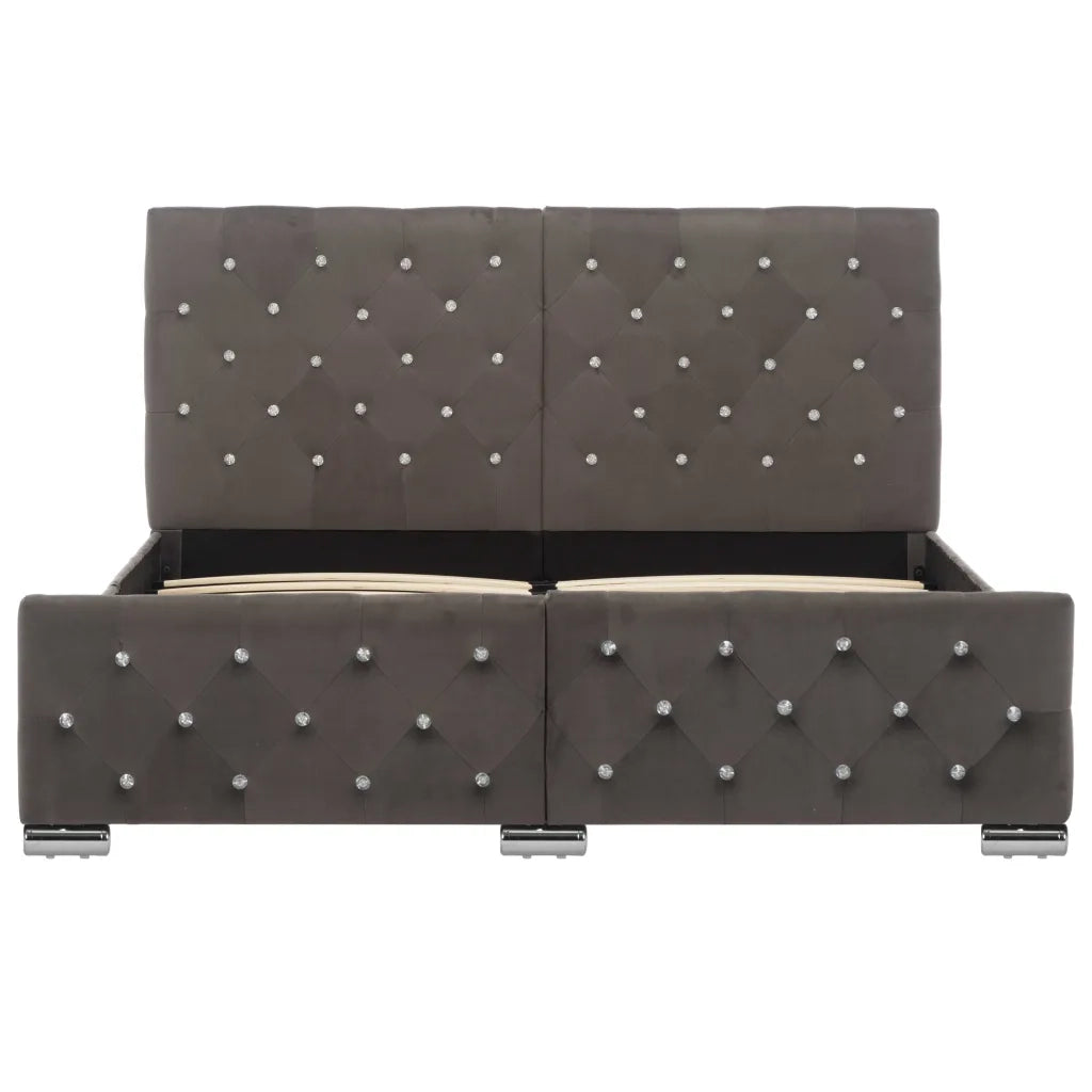 Giroletto Grigio in Velluto 140x200 cm cod mxl 57009