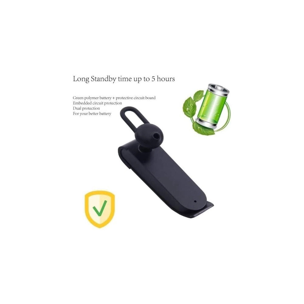 Trade Shop - Traduttore Simultaneo Peiko Auricolare Cuffie Bluetooth Traduzione In 16 Lingue -