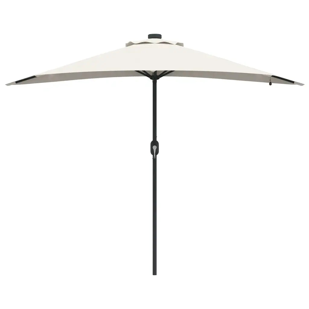 Ombrello da giardino-Ombrellone da spiaggia Sabbia 294 x 150 x 223 cm