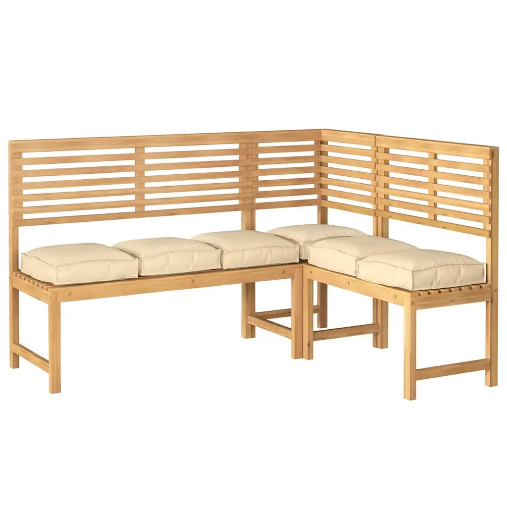 Cuscino 6 pcs Beige 40 x 40 x 8 cm Tessuto Oxford 42001601