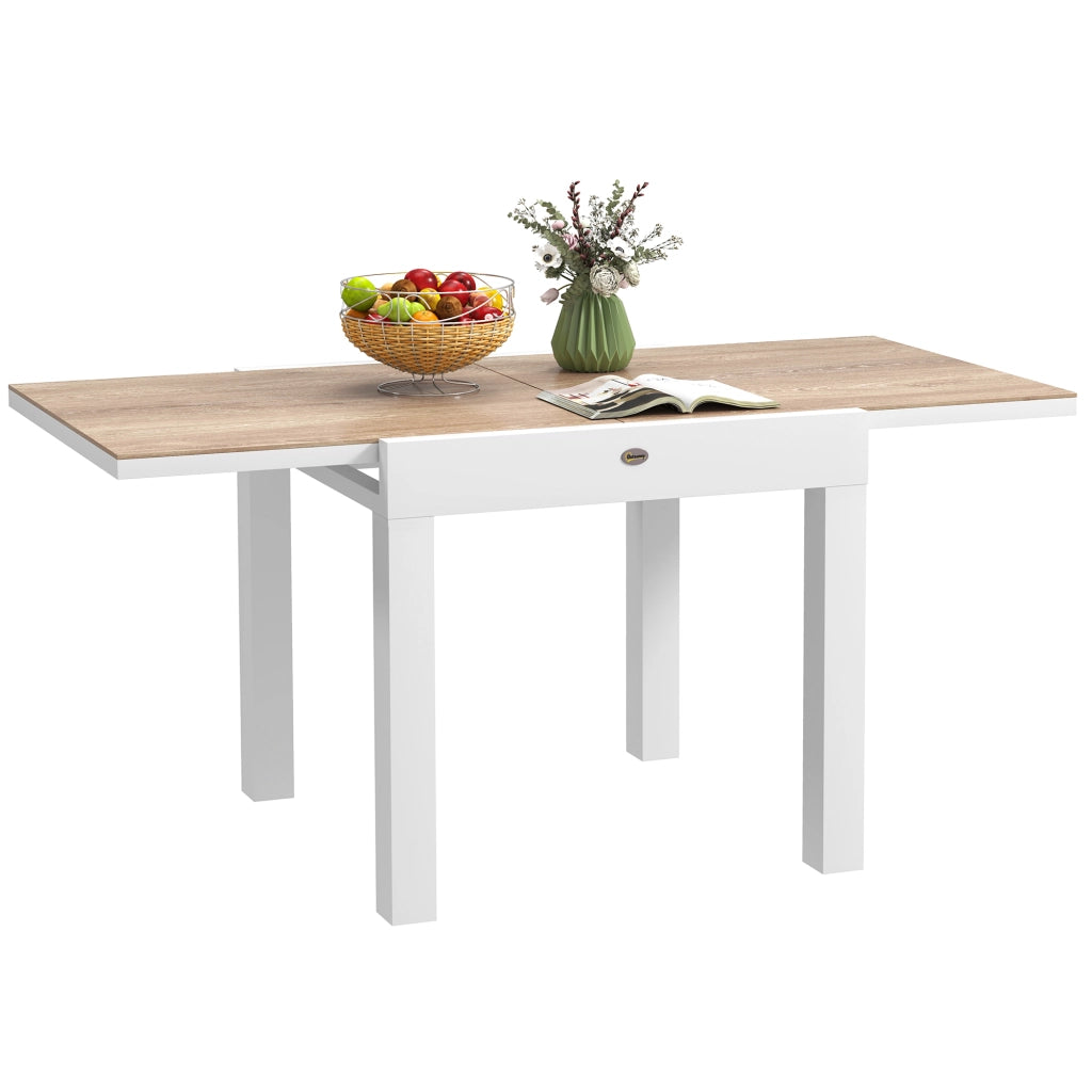 Tavolo da pranzo allungabile per giardino esterno 6 persone ¨C Xylo ¨C Telaio alluminio 60x80x75cm