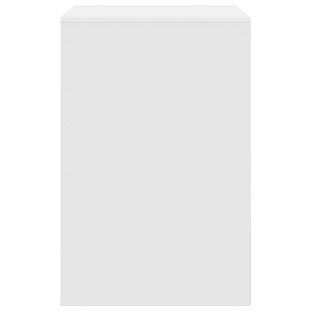 Scrivania Bianca Legno ingegnerizzato 60 x 50 x 76 cm Durevole