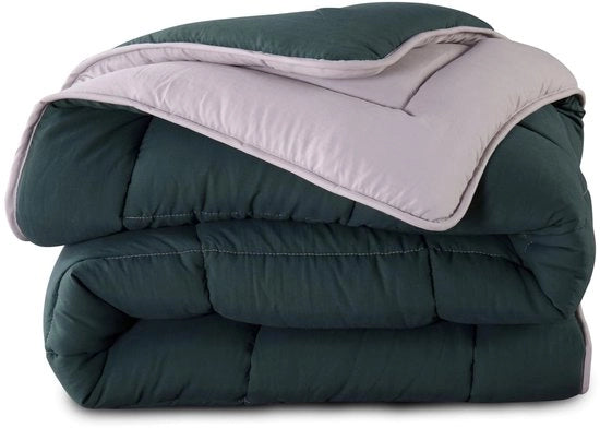 Dekbed senza Overtrek 240x220 cm - Dekbed senza Hoes - Anti Allergie - Dekbed a Colori - Dekbed Estivo/Invernale - 30 Giorni di Prova - Set di Cuscini