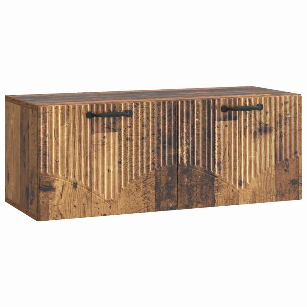 Mobile Porta TV da Muro Legno antico 78,5 x 31 x 30 cm 899063