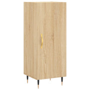 Credenza | Madia | Buffet da pranzo | Armadio da pranzo Rovere Sonoma 34,5x34x90 cm in Legno Multistrato