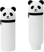 Etui 2-in-1 a forma di cuore, 2-in-1 etui in silicone morbido - silicone, stili (nero e bianco)
