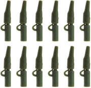Accessori per pesca a spigola - 100 pezzi - Clip di sicurezza 50x - Coperture per spigola 50x - Anti-escursione - Vite a gabbia rapida - Materiale gomma/plastica - Accessori per pesca