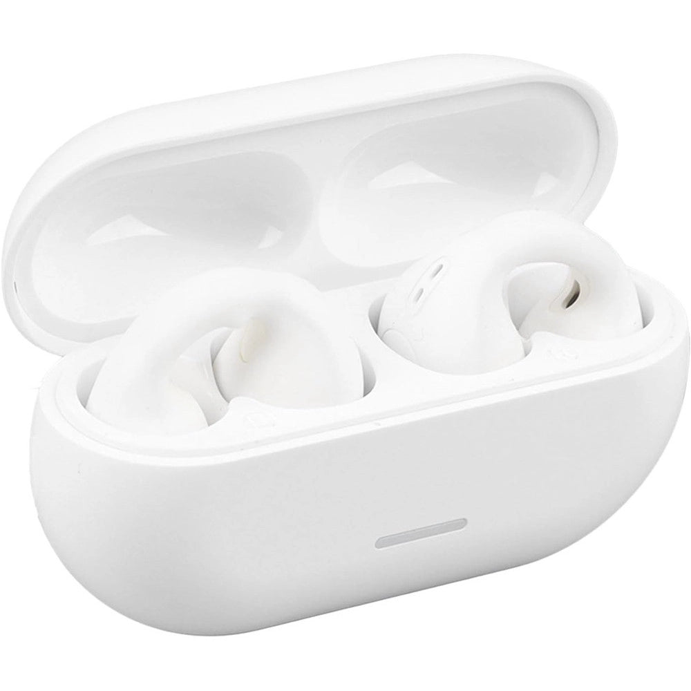 Trade Shop - Cuffie Wireless Bluetooth Auricolari A Conduzione Ossea Scatola Ricarica Design Ergonomico -