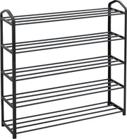 Raccoglitore di Scarpe - Organizzatore di Scarpe - Standard di Scarpe - Deposito di Scarpe - Supporto di Scarpe - Torre di Scarpe - Display di Scarpe - Grigio - 31,5x8,1x2,6 pollici
