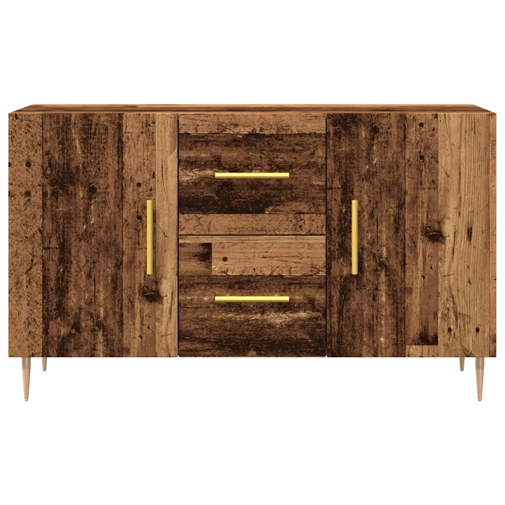 Credenza Legno Antico 100x36x60 cm in Legno Multistrato
