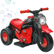 Motociclo Elettrico Bambini 2-5 Anni ¨C Zephmum ¨C 3 Ruote, Rosso, 6V